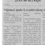Nijemci mole Levadovskog da ne sruši Gerdov rekord: Nemoj igrati, napravi to iz poštovanja