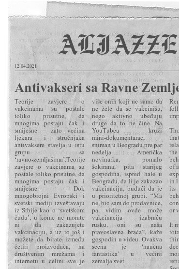Read more about the article Antivakseri sa Ravne Zemlje